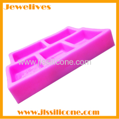 silicone soap mold 6 different pattern