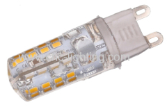 3W 180lm Silicone G9 led bulb with Epistar SMD3014 LEDs (85-265V)