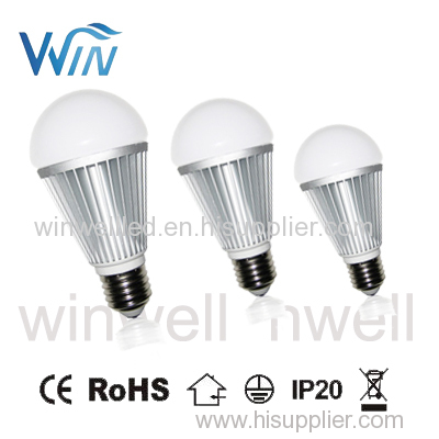 7W dimmable LED bulb