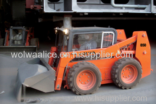 Chinese skid steer loader with 850kg loading