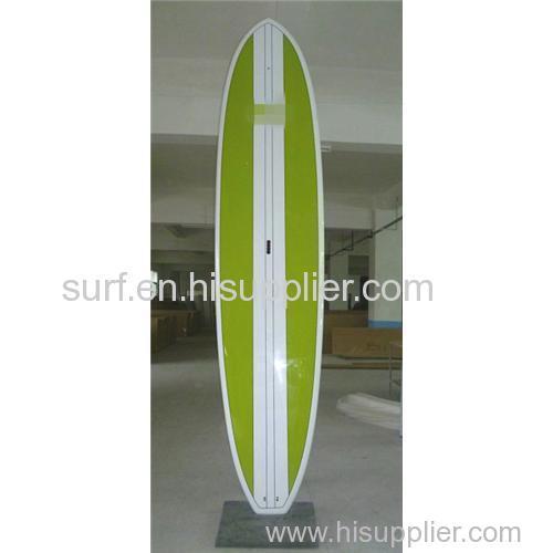 epoxy sup with paddles and fins