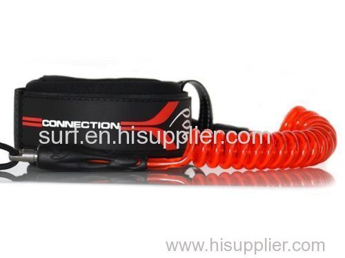 Pu leash coiled leash