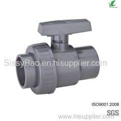 UPVC SINGLE UNION BALL VALVE