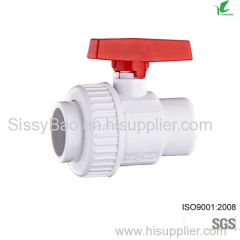 UPVC SINGLE UNION BALL VALVE