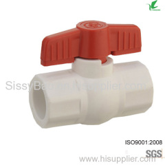 PLASTIC OCTAGONAL BALL VALVE