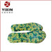 3D heat transfer film for EVA/PVC slipper with Leopard and flower