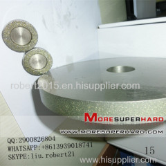 electroplated bond diamond grinding wheel