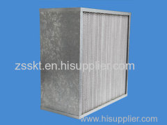 high efficiency deep pleat ULPA box type air filter for HAVC system