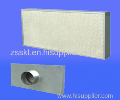 Gel gap Mini-pleat HEPA filter H13/ cassette/ceiling type air filter