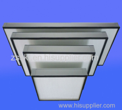 Gel gap Mini-pleat HEPA filter H13/ cassette/ceiling type air filter