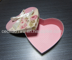 Heart-shaped Paper Gift Box Manufacturer with 4C Printing