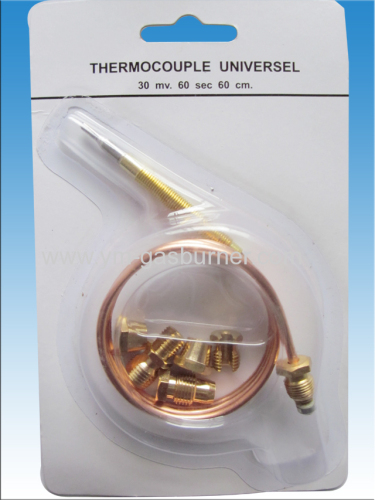 Universal gas stove thermocouple Universal thermocouple kit