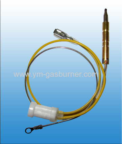 Gas appliance thermocouple with fast thermal response time
