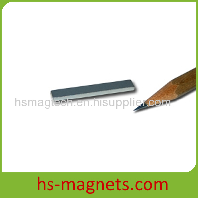 Long Small Rectangle Neodymium Magnet