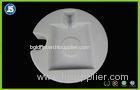 Beautiful Glass Perfume Clamshell Flocking Tray , White Plastic Cosmetic Trays