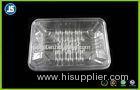 Transparent Plastic Food Packaging Trays With Soft PLA For Styrofoam Meat