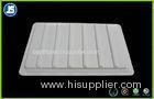 White Custom Plastic ESD Trays For Electronic Packaging , Medication