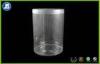 Custom Big Transparent Plastic Tube Packaging With Lids For Medication