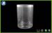 Custom Big Transparent Plastic Tube Packaging With Lids For Medication