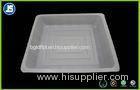 Biodegradable Square White PS Blister Packaging Tray , Baking Biscuit Trays