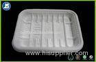 QS Certificate White Blister Packaging Tray , PET Plastic Food Containers