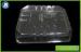 Customized Transparent PET Plastic Blister Packaging For Food Red , Blue , Black
