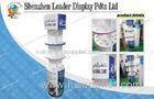 Retail / Supermarket Paper Round Cardboard Display Stands With Three Layers