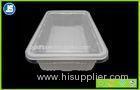 White Biodegradable Food Packaging Trays
