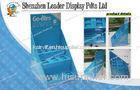 Supermarkets Cardboard Counter Display Boxes 4C Printing With Customized Logo