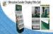 Recycled Cardboard Floor Display Stands With Glossy Varnish For Promotinal Product