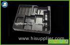 Black Medical Plastic Tray With Embossing Printing , Food Packaging Trays