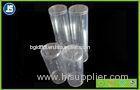 Flexible Clear Plastic Packaging Cylinder With Stamping Print For Cosmetic