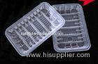 Starch-Based Transparency Biodegradable Food Trays , Supermarket Vegetable Packing