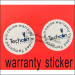 dia2cm round tamper evident labels