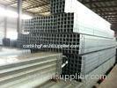 Q235B A36 Hollow Painted Square Steel Tubes / Pipes Abrasion Resistant S275J2H