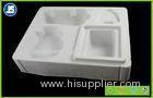 PP Plastic Cosmetic Trays For Packing Makeup , White Plastic Trays