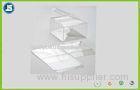 Auto Lock Bottom Food Safe Box Plastic Tube Packaging Scratch Resistant 4" x 4" x 4"