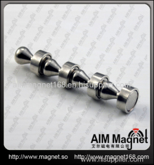 Strong pushpin ndfeb magnet