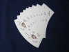 paper cup fans printed and cutted