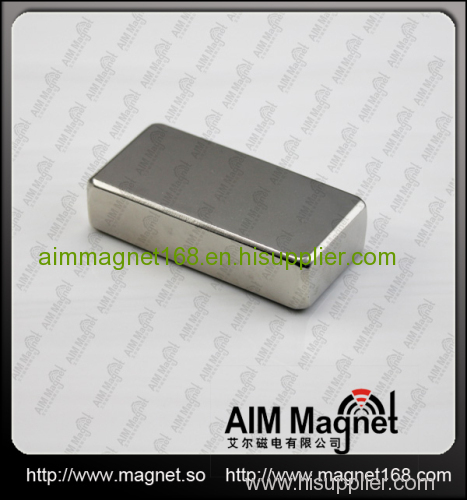 N50 block neodymium magnet 40 x 20 x 5mm