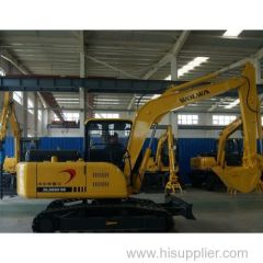 8 ton crawle excavator from wolwa construction