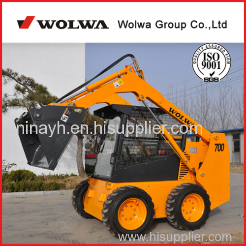 skid steer loader WOLWA GN700 wIth imported engine from USA