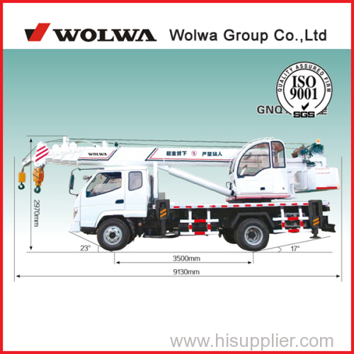 mobile crane 6 ton with high quality 