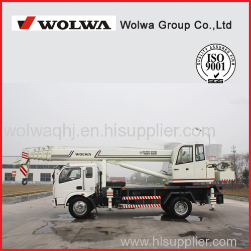 12 ton Strong Power Double-Winch Mobile Hydraulic Truck Crane