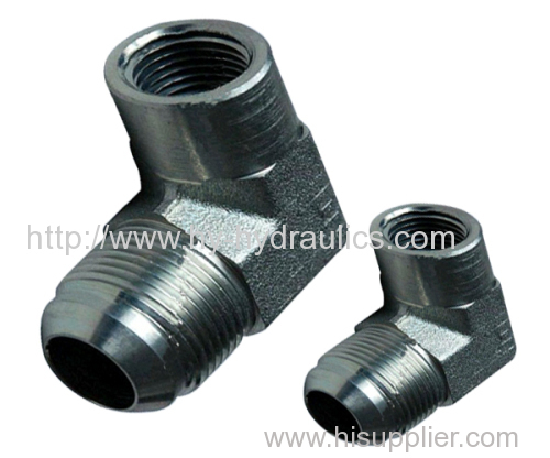 90° Elbow JIC male 74° cone/ NPT female Adapters