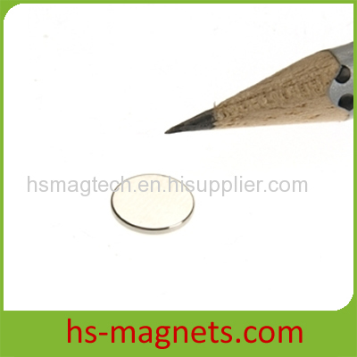 Thin Small Disc Sintered Neodymium-Iron-Boron