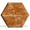 Matt Seamless red brown Dining Table Marble Acrylic Sheet Stone for kitchen countertop