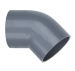 upvc 45 degree elbow pipe fittings