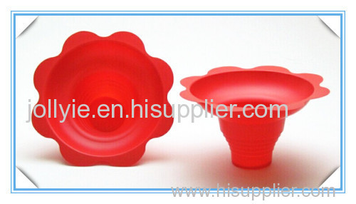 colorful snow cone flower cups high quality