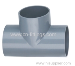 upvc equal tee pipe fittings